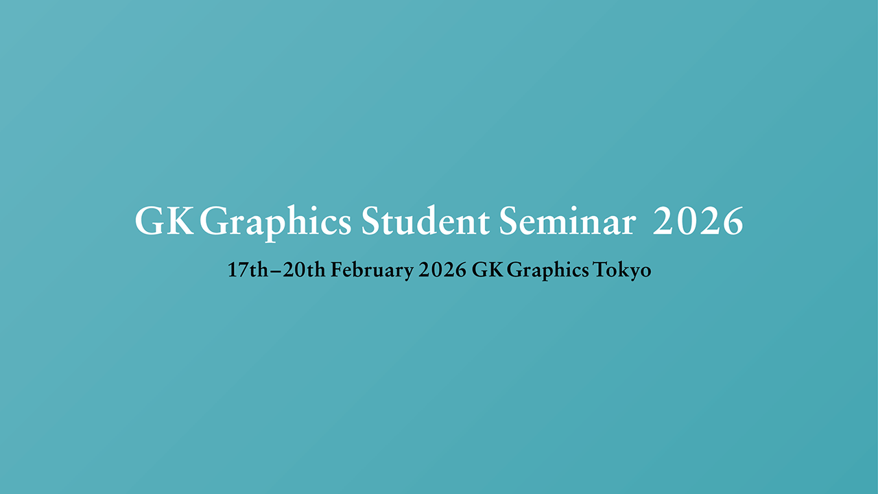 GK Graphics Student Seminar 2026